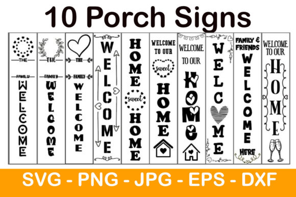 10 Welcome Porch Sign: A Creative Font for Every Project