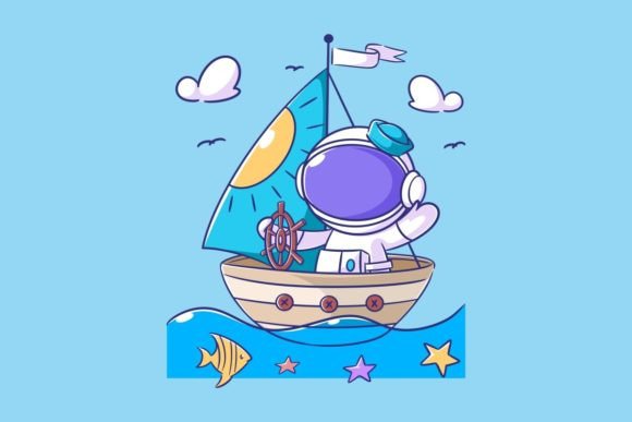 Astronaut is Driving a Boat in the Sea: A Font for Boundless Creativity