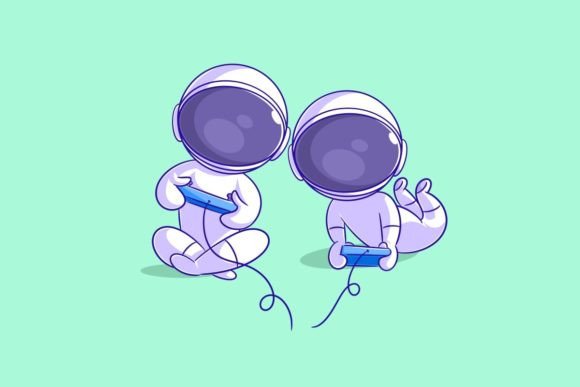 Astronaut is Playing a Game: A Playful Typeface for Bold Ideas