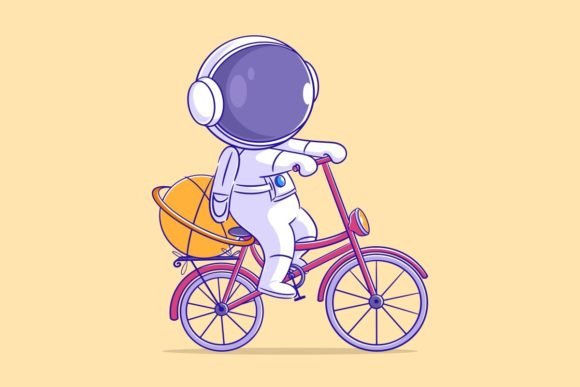 Astronaut is Riding a Bicycle: A Premium Font for Modern Designs