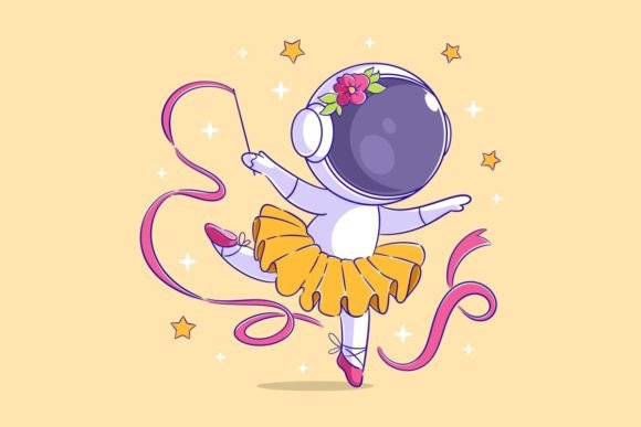 Astronauts Are Dancing with the Ribbon: A Font for Bold Creators