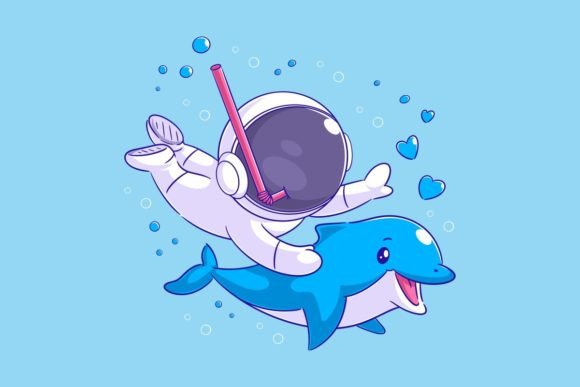 Astronauts Are in the Sea with Dolphins: A Bold Display Typeface