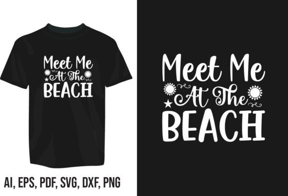 Capture Coastal Calm with Meet Me at the Beach Typography