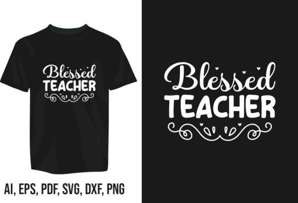 Celebrate Educators with Typography T-shirt Design