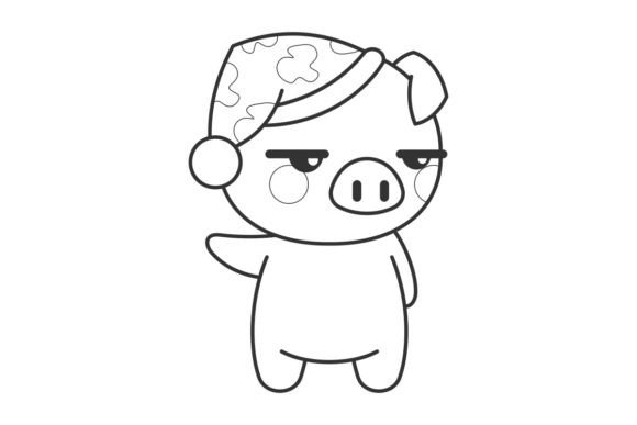 Designing with Whimsy: The Cute Pig Will Sleep and Dream Line
