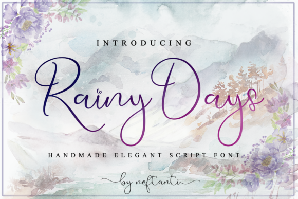 Rainy Days: A Typeface That Feels Like a Sunday Morning