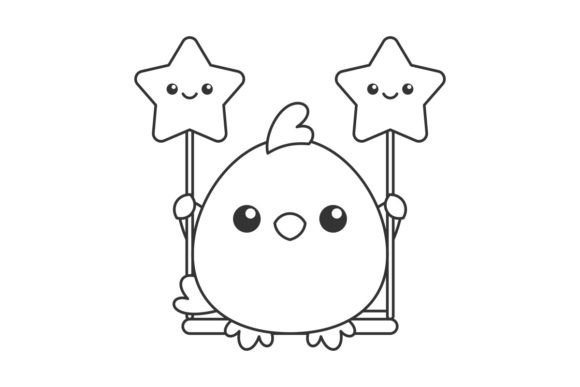 Why Cute Chick Sitting on the Swing Line Style is a Designer's Delight